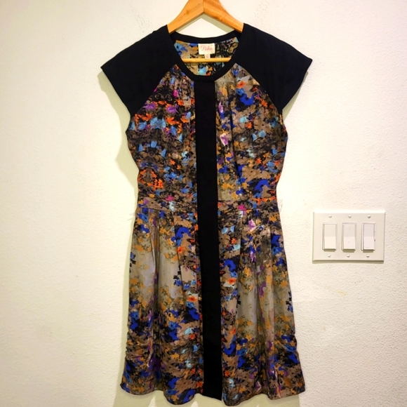 Floral Silk Dress XS by Parker - Picture 1 of 11